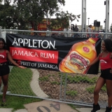Tigris Multicultural Promotional Staff for Appleton Estate Jamaica Rum at Reggaefest Calgary
