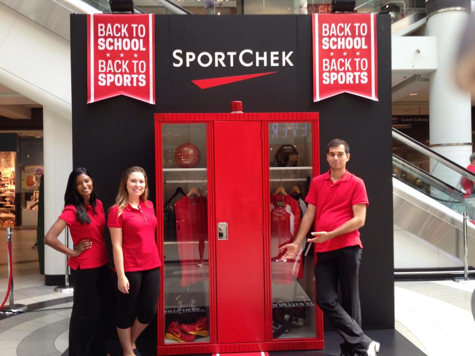 Brand Ambassadors Promote Sport Chek for Back to School